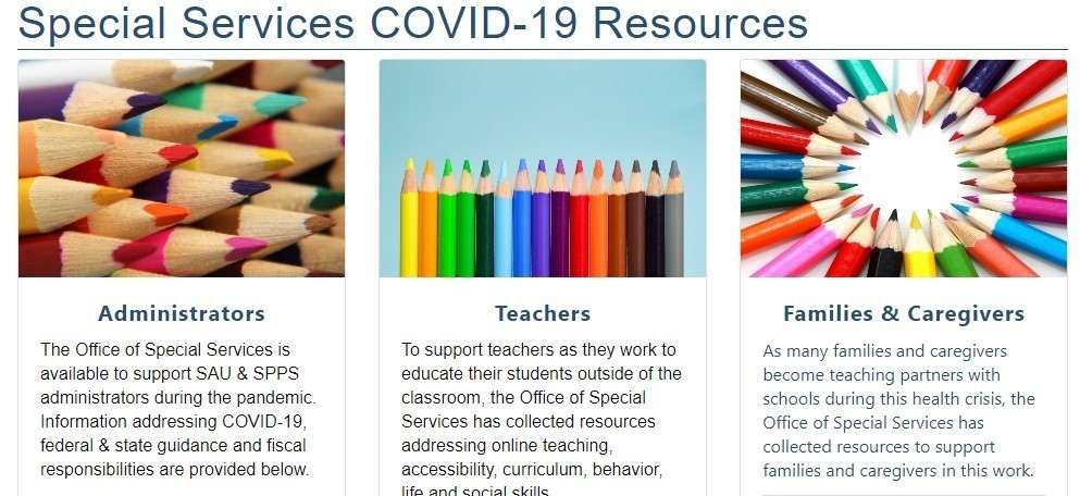 Special Services Resources and Support