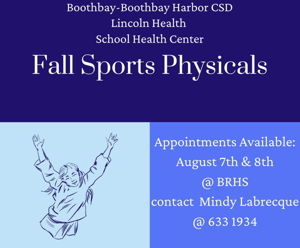 ​Physicals for Sports, Required Immunization Clinics 
