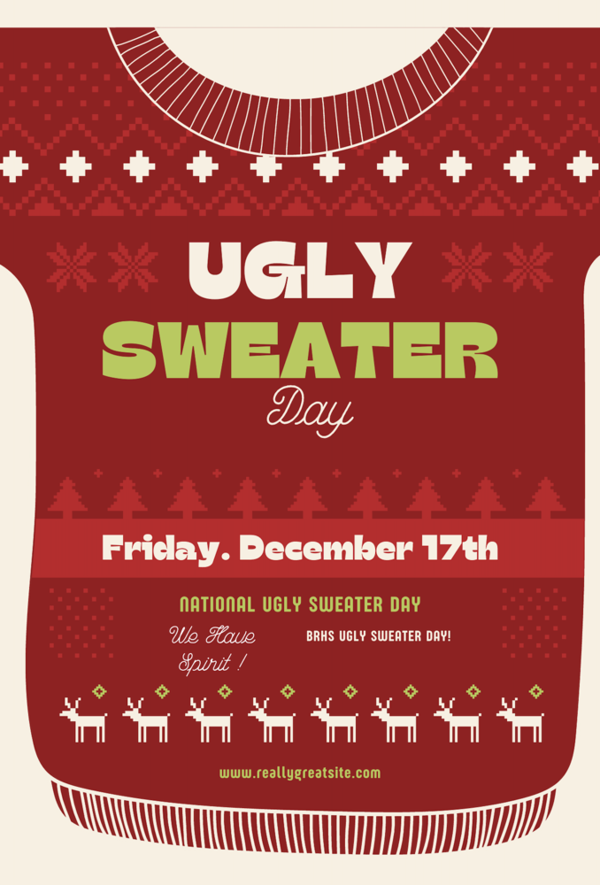 NATIONAL UGLY SWEATER DAY!!
