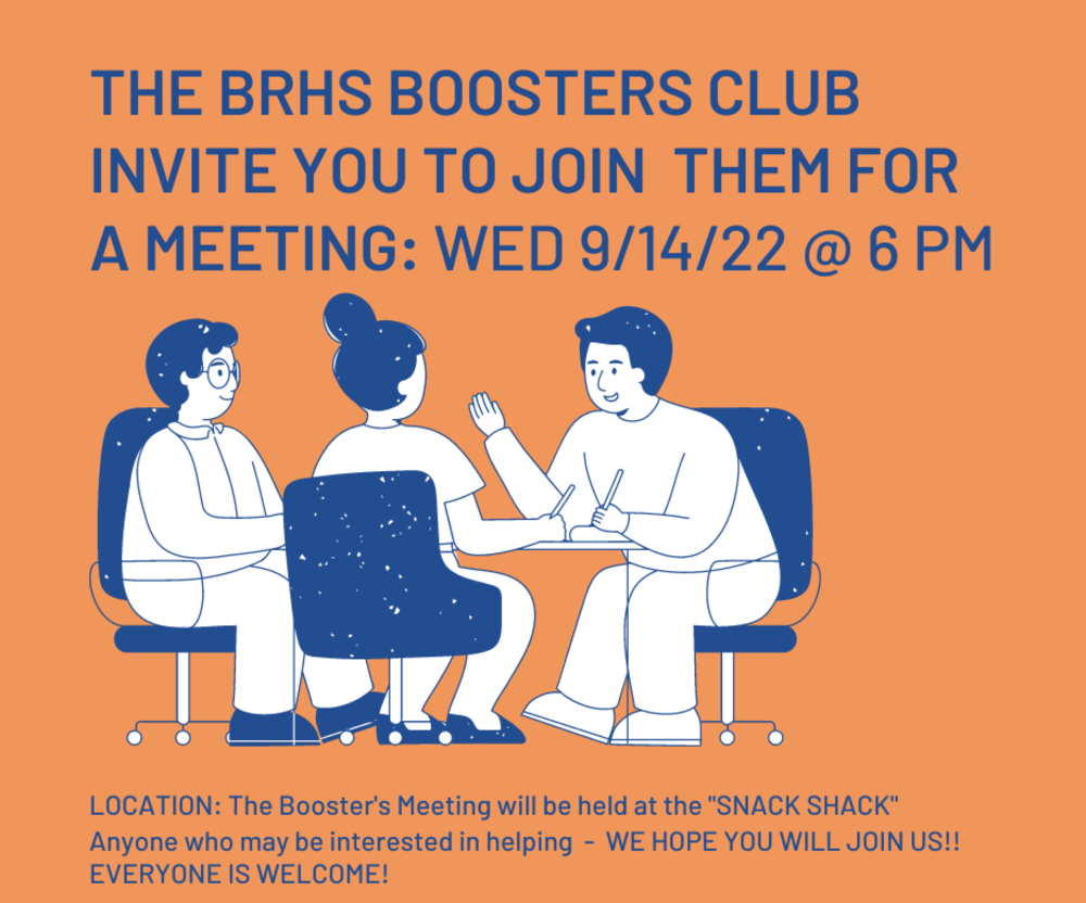 BRHS Boosters Club Meeting