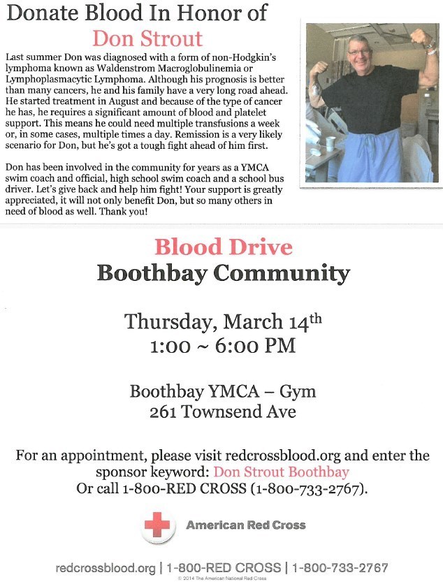 Blood Drive March 14