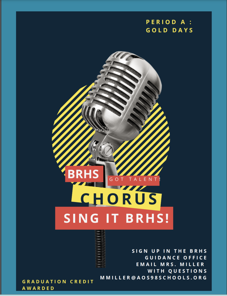 JOIN the BRHS CHORUS! 