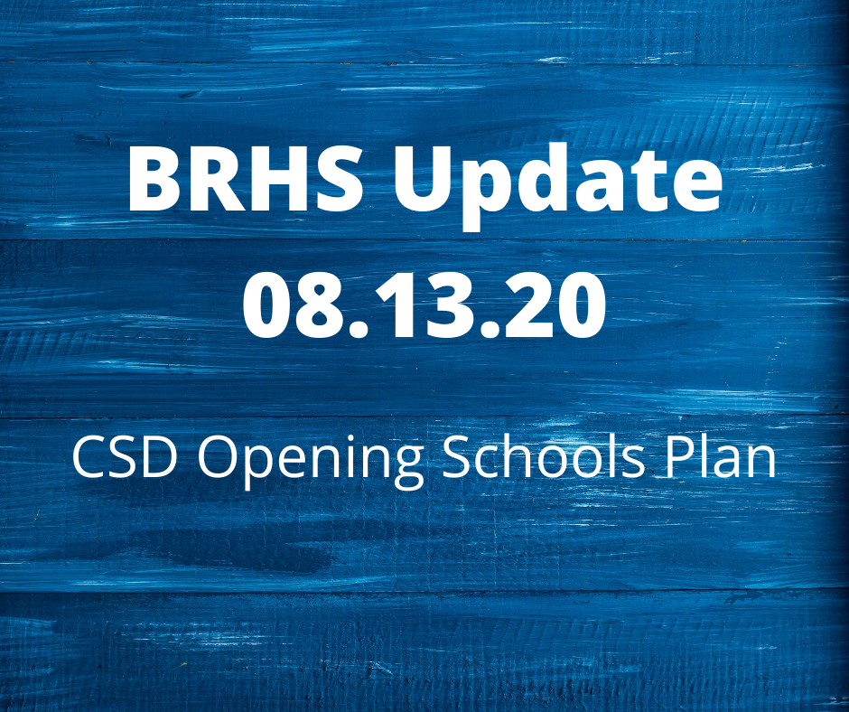A letter from BRHS Principal Tricia Campbell