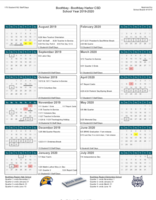 BRES Updated 2019-2020 Calendar